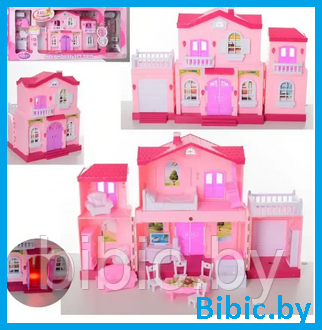 Домик для кукол, игровой кукольный набор для девочек, игрушечный дом куклы My New Home - фото 1 - id-p202053178