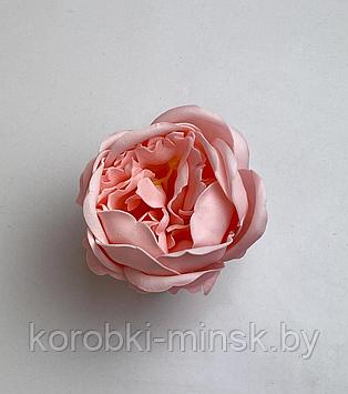 Декоративный цветок-мыло «пионы»  8,5*6см 1шт. Умеренно розовый