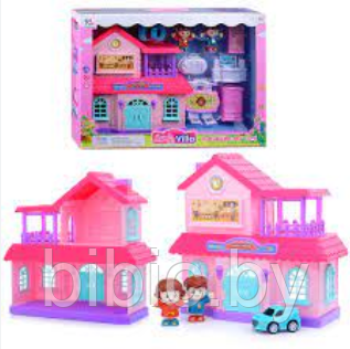 Домик для кукол, игровой кукольный набор для девочек, игрушечный дом куклы My New Home 6615 - фото 2 - id-p202053277