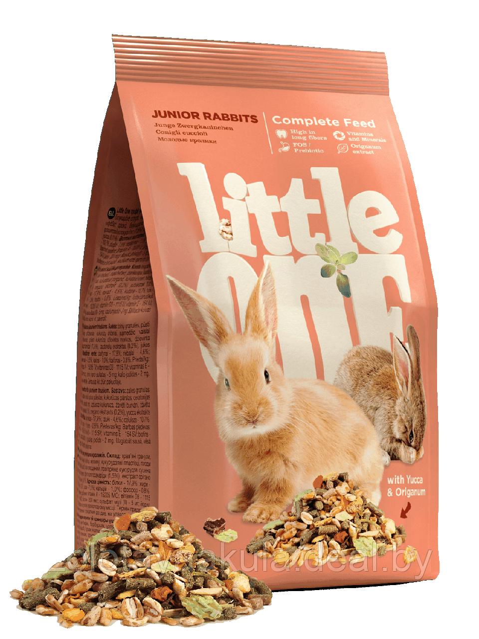 Корм Little One Junior Rabbits для молодых кроликов, 400гр - фото 1 - id-p196620677