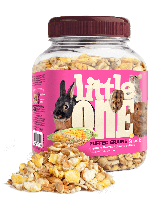 Лакомство Little One Puffed grains Воздушные зерна для всех грызунов 100г