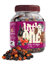 Лакомство Little One Berry Mix Ягодное ассорти для всех грызунов, 200г