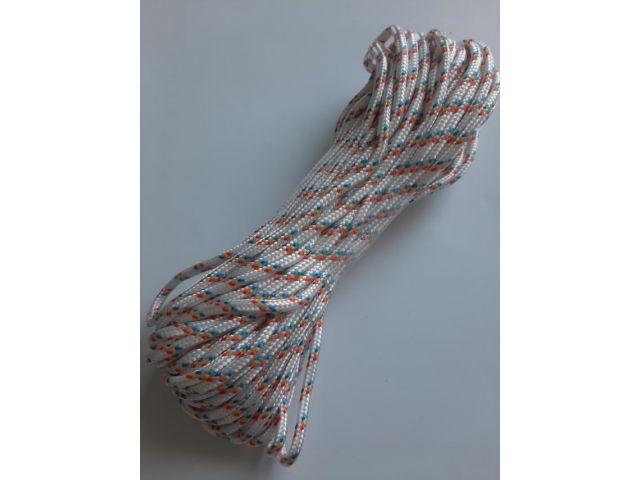 Шнур плетеный полипроп. ПП 16-прядный 4мм х20м