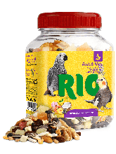 Rio Лакомство RIO фруктово-ореховая смесь для средних и крупных попугаев, 160гр