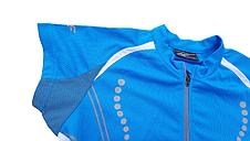 Термоактивная женская велофутболка XS /4F, CoolDry, голубой, р-р XS/, фото 2