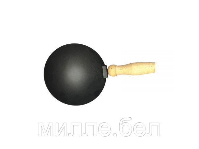 Ковш штукатурный 160мм (сферическое дно, деревянная ручка) - фото 1 - id-p202055897