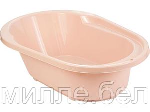 Ванночка детская со сливом Lalababy Follow Me, розовый зефир, LITTLE ANGEL (размер: 82х54х25 см)