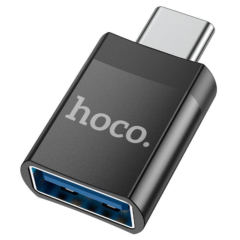 Переходник USB 3.0 Hoco UA17 Type-C на USB (папа-мама) - фото 3 - id-p202055966