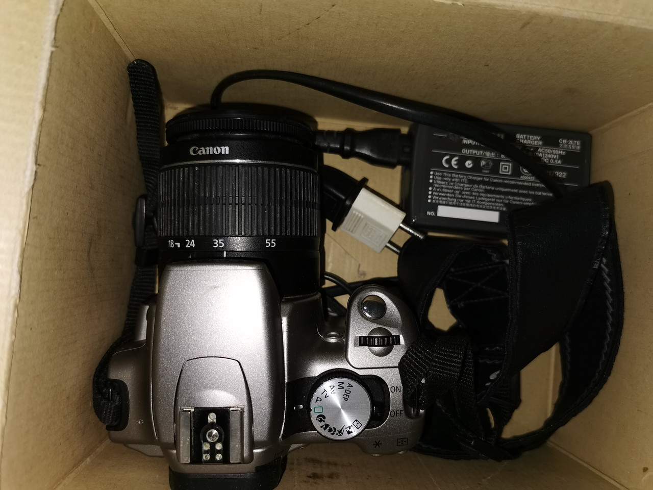 Зеркальный фотоаппарат Canon EOS 350D + объектив ef-18-55(Б/У) - фото 4 - id-p202055983