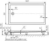 Душевой поддон 140*70 см, фото 2