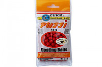 CUKK Плавающая насадка CUKK Puffi Mini 4-6мм 15г Ваниль цв. Красный
