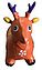 Детская резиновая игрушка прыгун VT22-00006 для девочек и мальчиков, разные цвета, фото 4