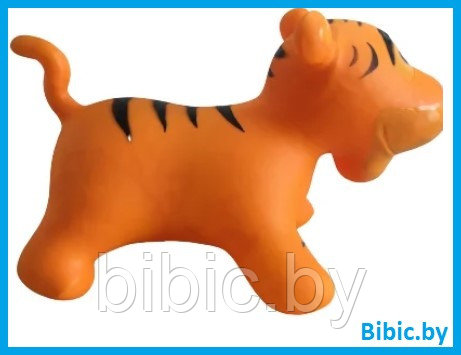 Детская резиновая игрушка прыгун тигренок VT22-00009 для девочек и мальчиков, фото 1