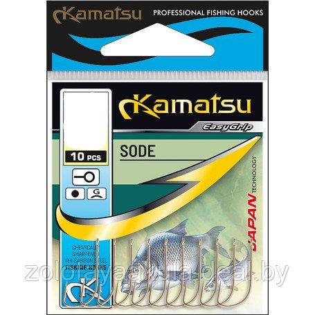 Крючки KAMATSU Sode №12 - фото 1 - id-p202061289