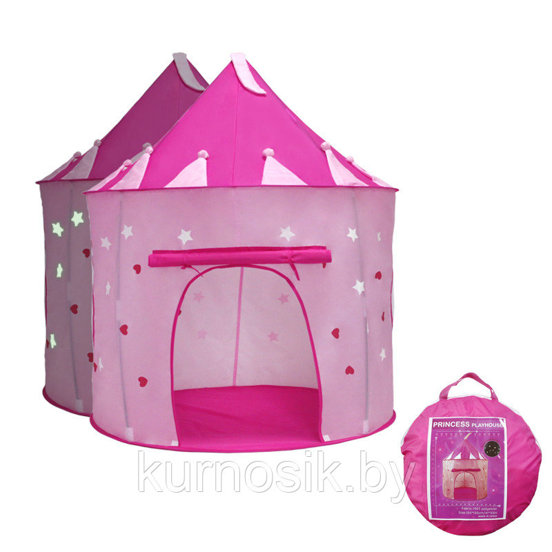 Детская игровая палатка AUSINI Домик принцессы со звездами, RE1101 - фото 2 - id-p202067672