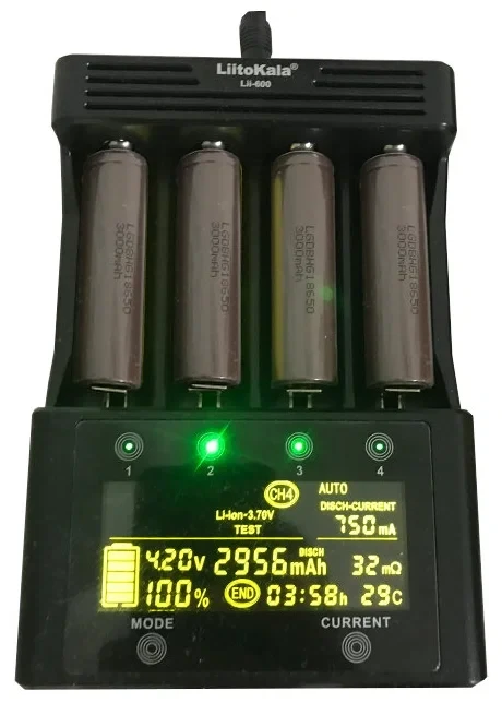 Аккумулятор OneLumen, тип 18650, 3000 mAh LGDBH18650 - фото 4 - id-p202073846