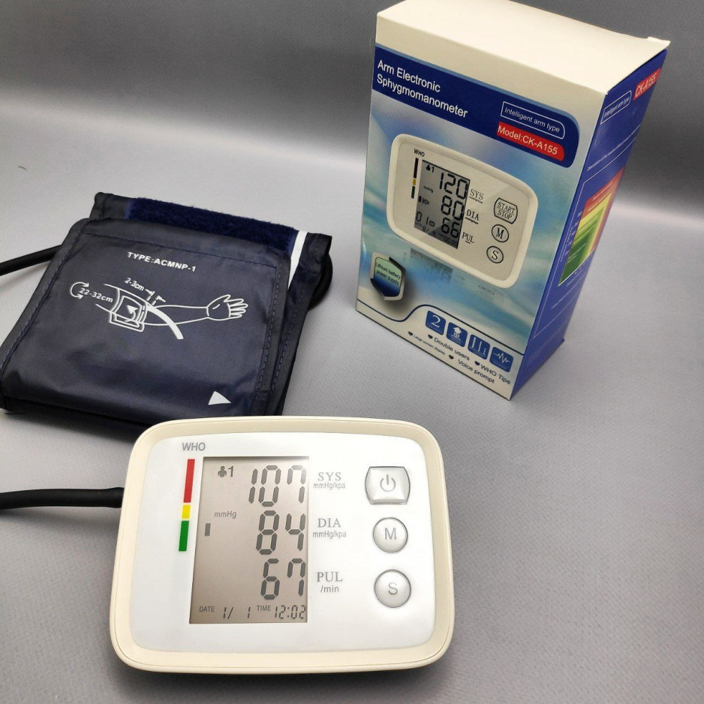 Автоматический тонометр ARM electronic sphygmomanometer CK-A155 - фото 7 - id-p202071151