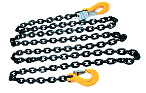 Цепь крепежная с крюками, 16мм, LC 16000 daN, 4м, РОМЕК 8-КЦ16-16,0.4000, фото 2