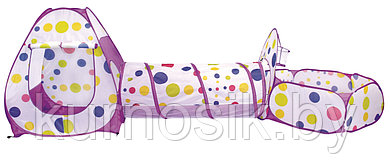 Детская игровая палатка AUSINI Домик с тоннелем и манежем, RE1308P
