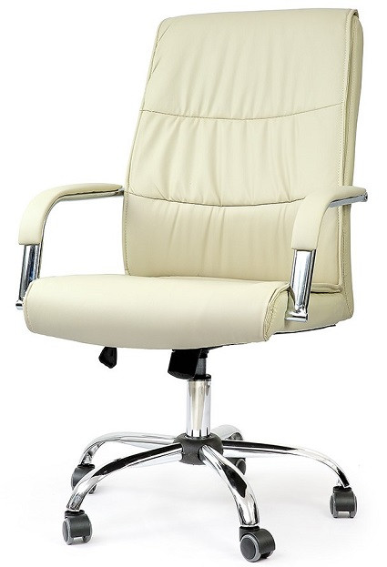 Офисное кресло Calviano Classic SA-107 бежевое - фото 1 - id-p202071961