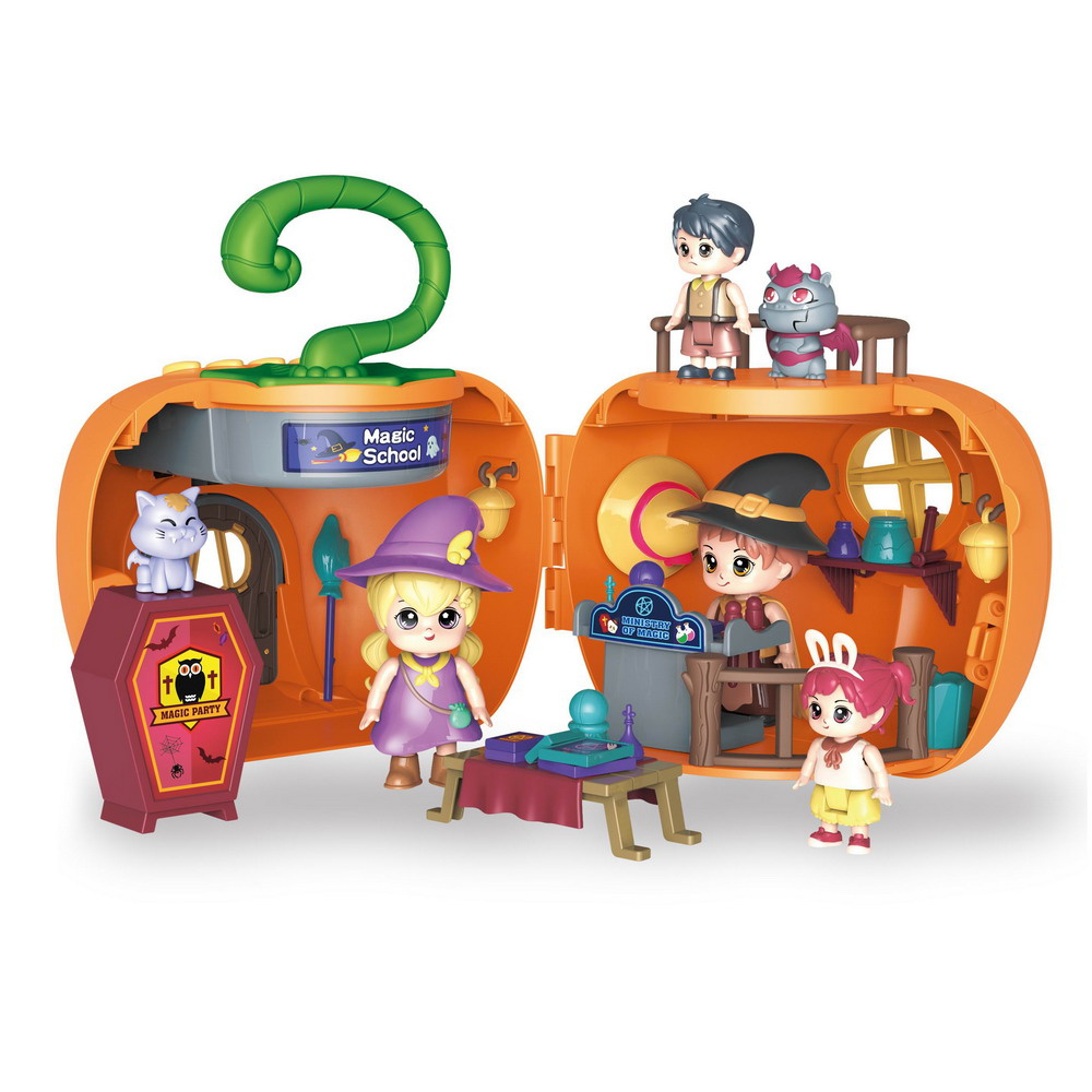 Игровой набор PITUSO Домик с куколками Magic Pumpkin HW22004974