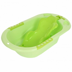 Детская ванна с горкой для купания PITUSO 89 см Зеленая FG145-Green - фото 1 - id-p202050712