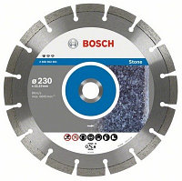 Алмазный отрезной круг Standard for Stone Bosch Professional 230х22,23мм камень 2608602601