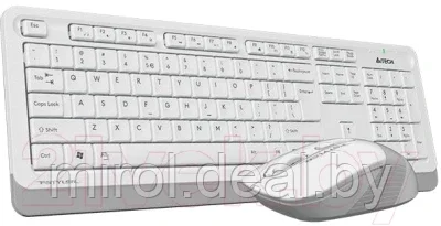 Клавиатура+мышь A4Tech Wireless Desktop Fstyler FG1010 - фото 2 - id-p202092610