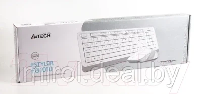 Клавиатура+мышь A4Tech Wireless Desktop Fstyler FG1010 - фото 4 - id-p202092610