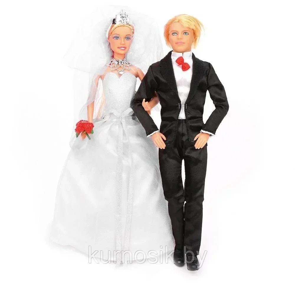 Набор кукол Defa Lucy Жених и невеста, 8305 белый - фото 3 - id-p202095084