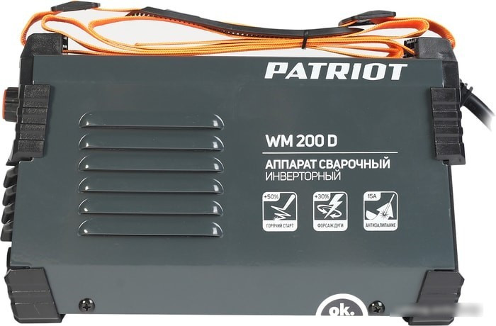 Сварочный инвертор Patriot WM 200D - фото 3 - id-p202095323