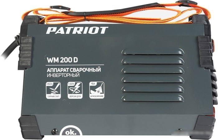 Сварочный инвертор Patriot WM 200D - фото 4 - id-p202095323