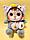 Мягкая игрушка "Котик в кигуруми" Кот /Котёнок в одёжке, рост 20-25 см, цвет в ассортименте, фото 3