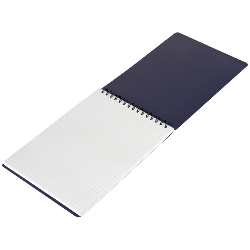 Блокнот А5 60л. на гребне OfficeSpace "Base", синяя пластиковая обложка Б5к60грП_35407 - фото 2 - id-p202095704