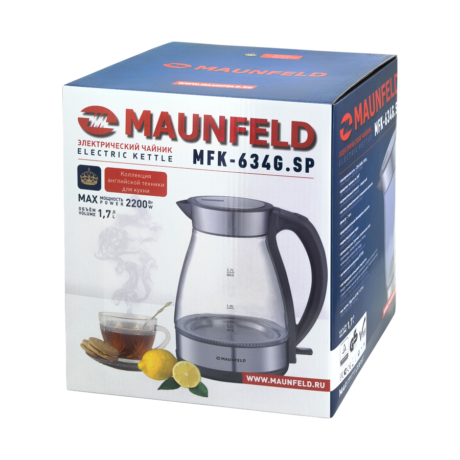 Чайник MAUNFELD MFK-634G.SP - фото 10 - id-p202096913