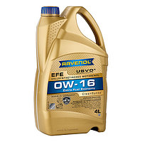 Синтетическое моторное масло Ravenol EFE 0W-16 4л