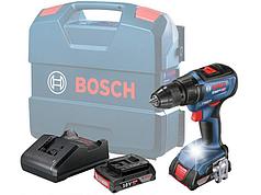 Дрель-шуруповерт бесщеточная Bosch GSR 18V-50 Professional (50 Нм, 2 АКБ 2 А/ч, кейс) 06019H5000