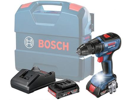 Дрель-шуруповерт бесщеточная Bosch GSR 18V-50 Professional (50 Нм, 2 АКБ 2 А/ч, кейс) 06019H5000, фото 2