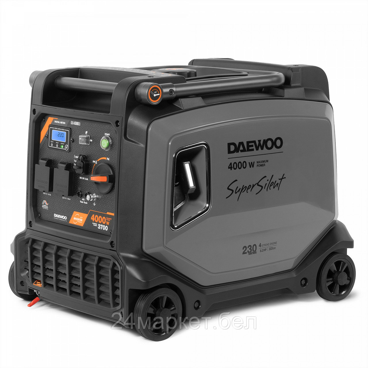 Генератор бензиновый инверторный DAEWOO GDA 4500SEi GDA 4500SEi - фото 1 - id-p198006032