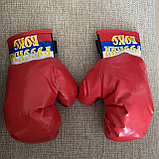 Перчатки детские игровые для бокса, боксерские перчатки детские, фото 4