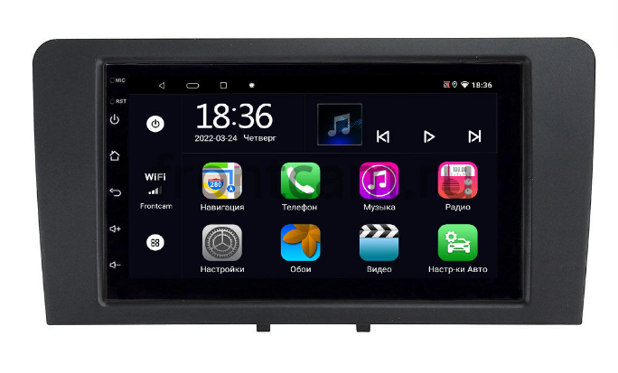 Магнитола в штатное место 2 din Audi A3 (8P) (2003-2013) OEM 2/32 на Android 10 CarPlay - фото 1 - id-p93025124