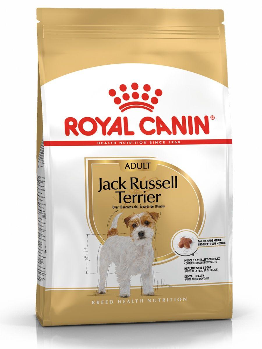"Royal Canin" Jack Russell Terrier Adult сухой корм для взрослых собак породы Джек Рассел 500г - фото 1 - id-p202115150