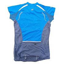 Термоактивная женская велофутболка XL /4F, CoolDry, голубой, р-р XL/, фото 3