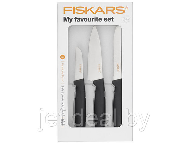 Набор ножей 3 шт FISKARS 1014199, фото 2