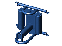 БРК-3-160 - Ролик кабельный универсальный для прокладки кабеля на участках изгиба трассы любого диаметра