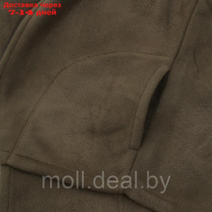 Флисовая куртка мужская, размер S, 44-46 - фото 2 - id-p202077127