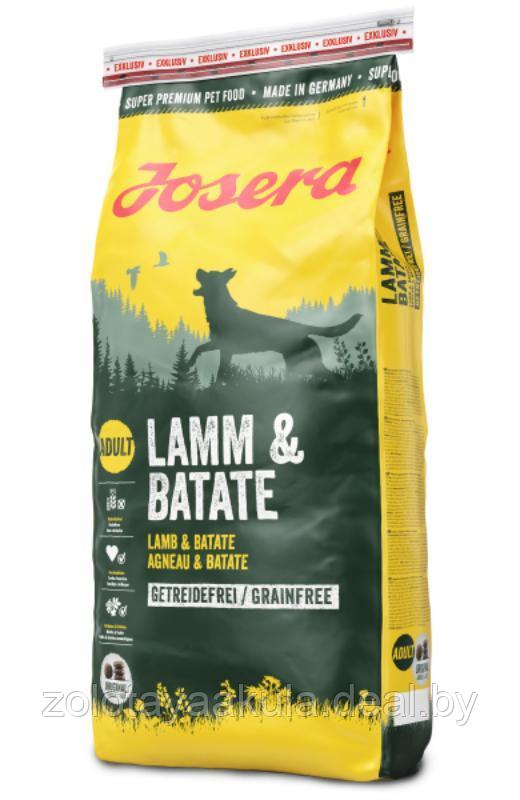 Корм в развес Josera Lamb&Batate беззерновой для взрослых собак всех пород Ягненок, Батат, 1кг - фото 1 - id-p202115631