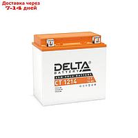 Аккумуляторная батарея Delta СТ1214(YTX14-BS,YTX14H-BS,YTX16-BS,YB16B-A)12V, 14 Ач прямая