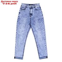 Брюки джинсовые для девочек Mom, рост 176 см