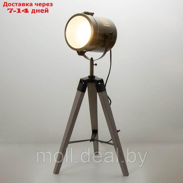 Настольная лампа "Алес" E27 40Вт бронза 24х31 см - фото 3 - id-p202077702